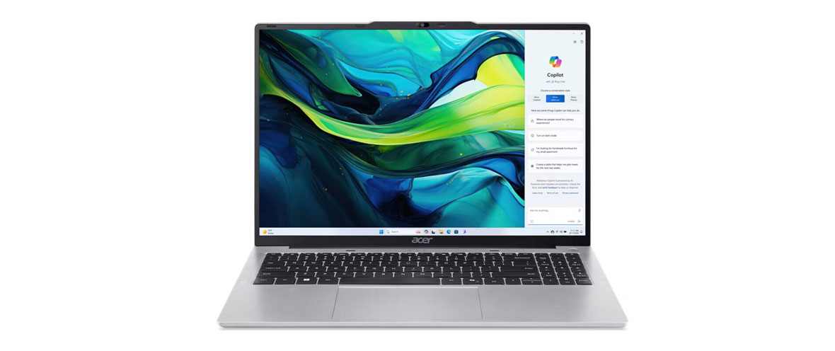 قیمت لپ تاپ ایسر 16 اینچی مدل Aspire Lite AL16-52P-59QU